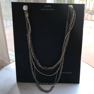 Zara | Jewelry | Zara Layered Necklace 